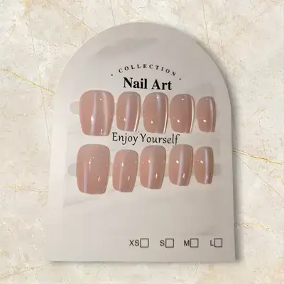 10Pcs Yanling Moonlight Tender Romantic False Nails - Small