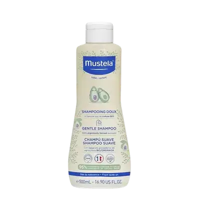 Gentle Shampoo with Organically Farmed Avocado 500ml _ mustela
