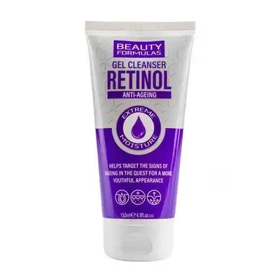 Beauty Formulas Retinol Anti-Ageing Gel Cleanser - غسول الجل بالريتينول لمكافحة علامات التقدم في السن من بيوتي فورميولا