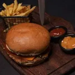 Chicken Burger With Cheese