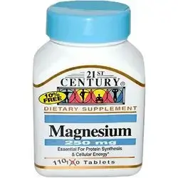 Magnesium 250 Mg Tab 110 Add Century