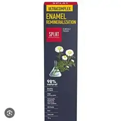 splat ultracomplex enamel remineralization toothpaste