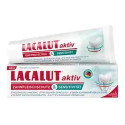 lacalut aktiv gum protection & sensitivity toothpaste