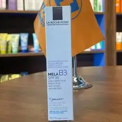 mela b3 spf 30 %5 niacinamide / vitamin b3 moisturiser for dark spots promotes radiant & even skin tone 40ml 