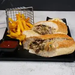 Beef Mushroom Sandwich