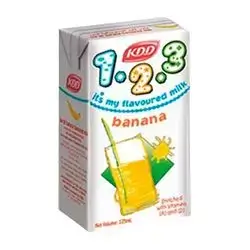 Kdd Low Fat Milk Banana Flavor 125 Ml