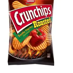 Lorenz Roasted Smoky Paprika Crunchips, 120g