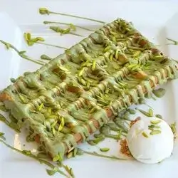 Pistachio Waffle