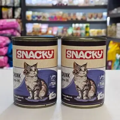 Snacky Tuna In Gravy For Adult 400g 2pcs