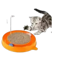 Cat Scratcher With  Ball