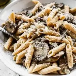 Alfredo Mushroom Pasta