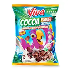 VIVA - Romanian Cocoa Flakes Cereal - 250g//فيفا - رقائق الكاكاو الرومانية - 250 غرام