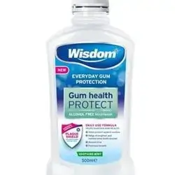 Wisdom Gum Health Protect Mouthwash 500ml