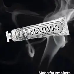 Marvis smokers tooth paste