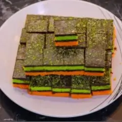 Half A Kilo Of Colored Havana Cake