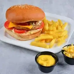 Chicken Burger With Cheese