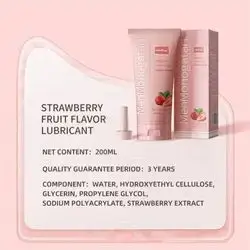 Lovcae MenMonogatari Strawberry Enhancing Water-Based Lubricant Gel