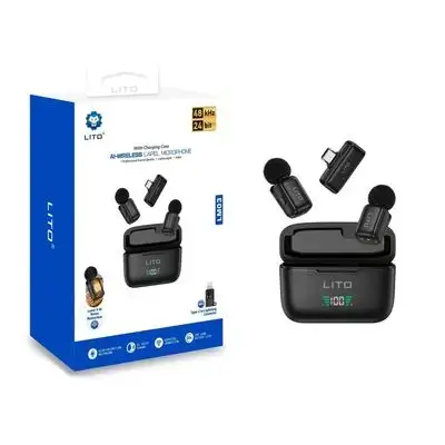 LITO LM03 Professional Wireless Lavalier Microphone System