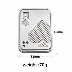 Gun color A push card