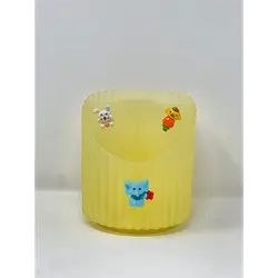 Round Plastic Pen Holder