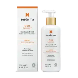 sesderma c-vit glowing body milk