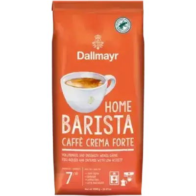 Dallmayr Home Barista Caffè Crema Forte Coffee Beans – 1kg