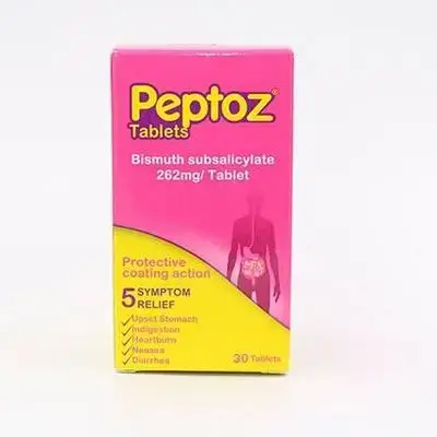 Pepto Bismol, Pepto Bismol® Chewables, 30 Chewable Tablets