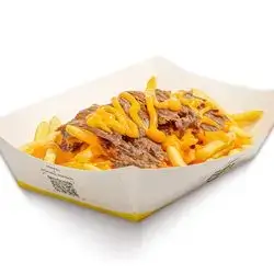 French Fries  With Cheese And Meat