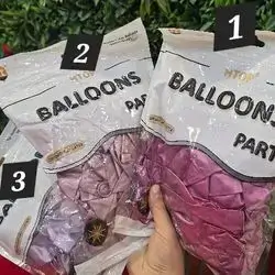 Ballon chrome 
