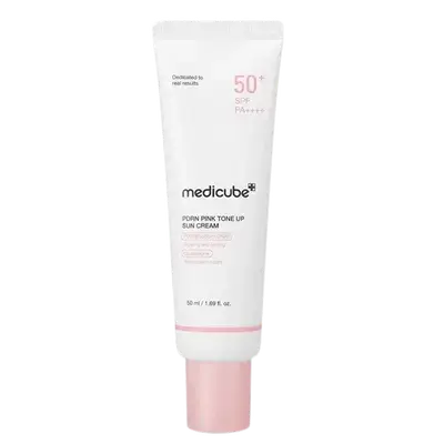 PDRN Pink Tone Up Sun Cream SPF50+ PA++++ 50ml _ medicube