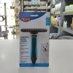 Trixie Long Hair Metal Groomer