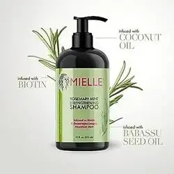 mielle Rosmary mint strenghthining shampoo -infused with biotin 355ml