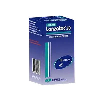 lanzotec (Lansoprazole 30mg) 15 Capsules _ JOSWE