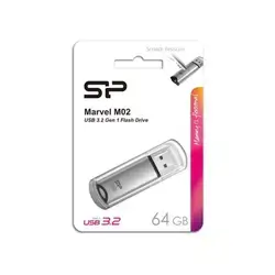 Silicon Power Marvel M02 USB flash drive 64 GB USB Type-A 3.2 Gen 1 (3.1 Gen 1) Silver