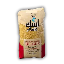 Bulgur medium size 600 gm