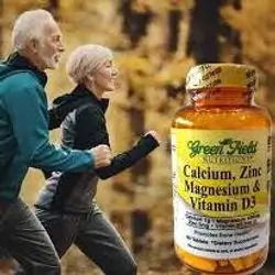 GREEN FIELD CALCIUM,ZINC,MAGNESIUM&VITAMIN D3 90 TABLETS