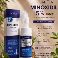 Sadoer Minoxidil + Biotin Hair Growth Foam