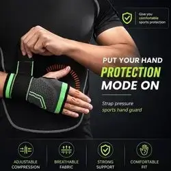 Adjustable Wrist Support Brace / Compression Palm Support Sleeve