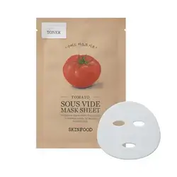 قناع سكين فود بالطماطم سوس فيد 1//Skinfood Mask Sheet Tomato Sous Vide 1'S