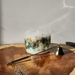 Scented Rose Candles With Candle Snuffer