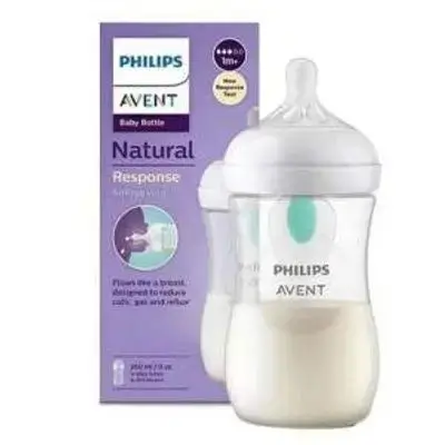 Philips Avent Baby Bottle Natural Response Airfree Vent 260ml