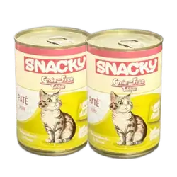 Snacky Grain-Free Paté Pure Lamb 2x400g