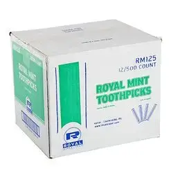 Hfp Minted Toothpicks, 500 Pieces