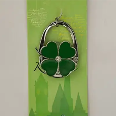 Green Flower Bag Hanger