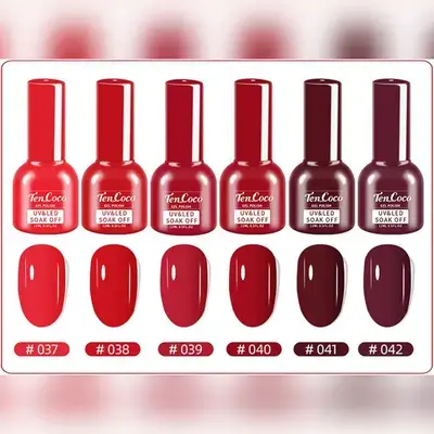 Ten Coco 12ml Non Water Swelling Gel Nail Polish Soakable LED Gel
