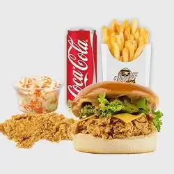 Spicy Chicken Burger Combo