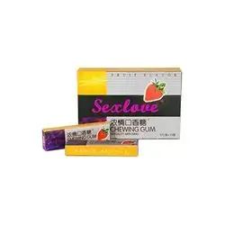 Sexlove chewing gum
