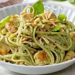 Chicken Pesto Spaghetti