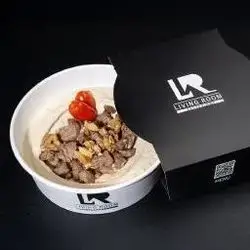 حوموس لەگەڵ گۆشت