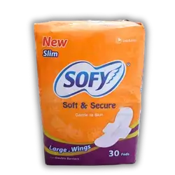 Sofi feminine hygiene pads, 30 count